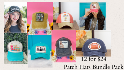 Patch Hats Bundle Pack – GRACE & EMMA® Wholesale | Southern Grace ...